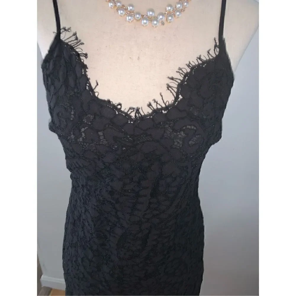 Michael Kors size 0 black lace dress